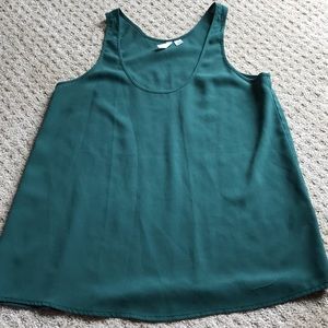 Forest green tank